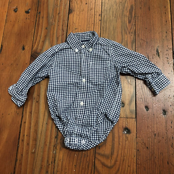 Collared onesie - 9M