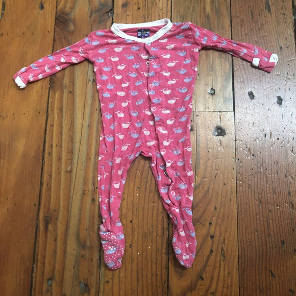 Bamboo Pjs - 3-6M - grippies on botton of feet a little worn