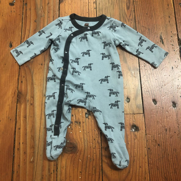 Footed Jumpsuit - 0-3M