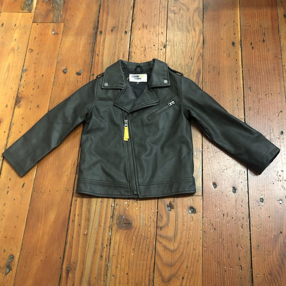 Faux leather jacket - 4T