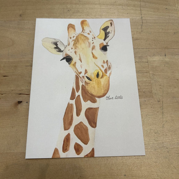 Giraffe Card