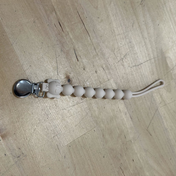 silicone pacifier clip