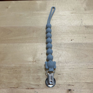 silicone pacifier clip