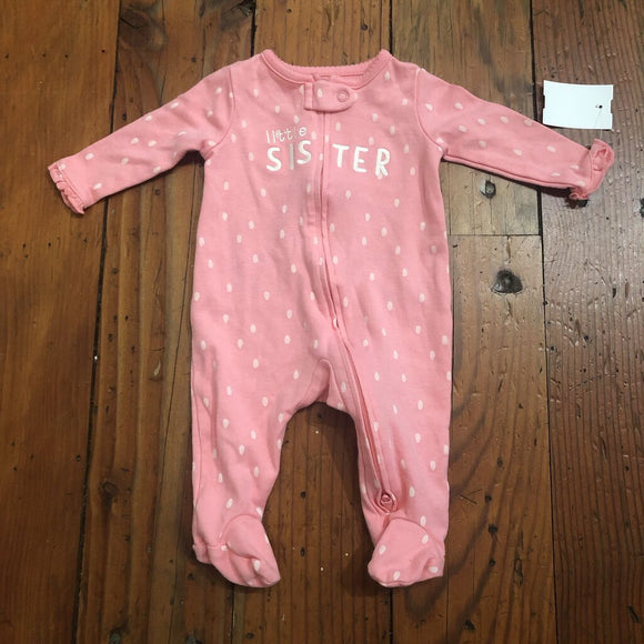 Footed Pjs - 0-3M