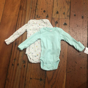 2pk Onesies - nb