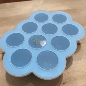 silicone baby food container