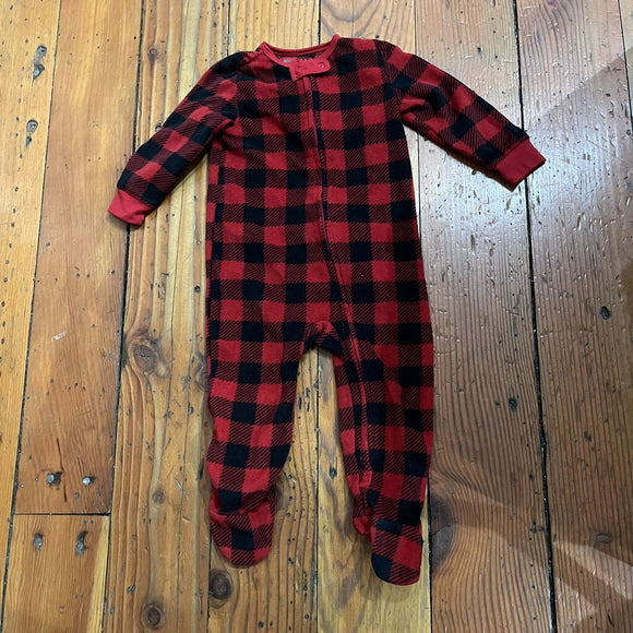 Fleece footed Pjs - 12M