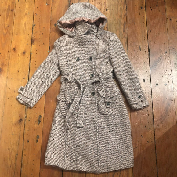 Jacket with Removable Hood - 8 - missing a button but there is a spare inside