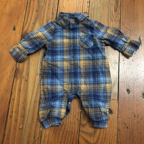 Flannel Jumpsuit - nb