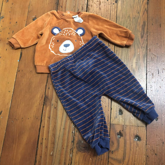 2pc Fleece Outfit - 9M