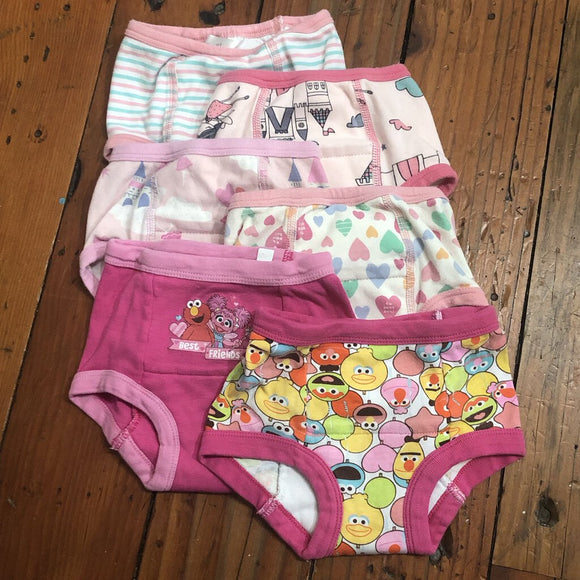 6pk Training Underwear - 2T