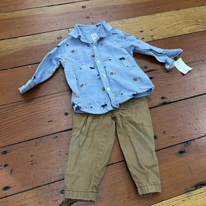 2 piece outfit - 12M