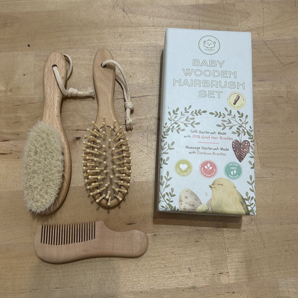 Keababy Wooden Brush Set