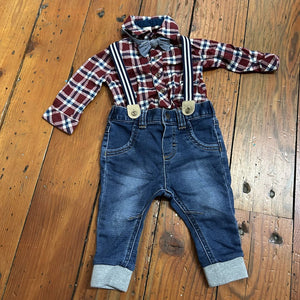 3 piece outfit - 3-6M