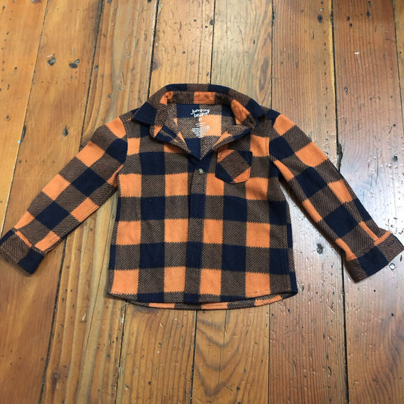 Fleece Button Down - 4T