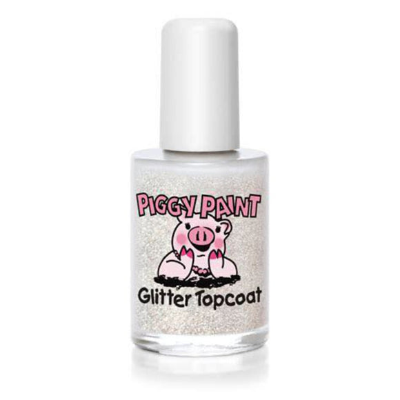 Glitter Topcoat Nail Polish (Piggy Paint, Glitter Topcoat