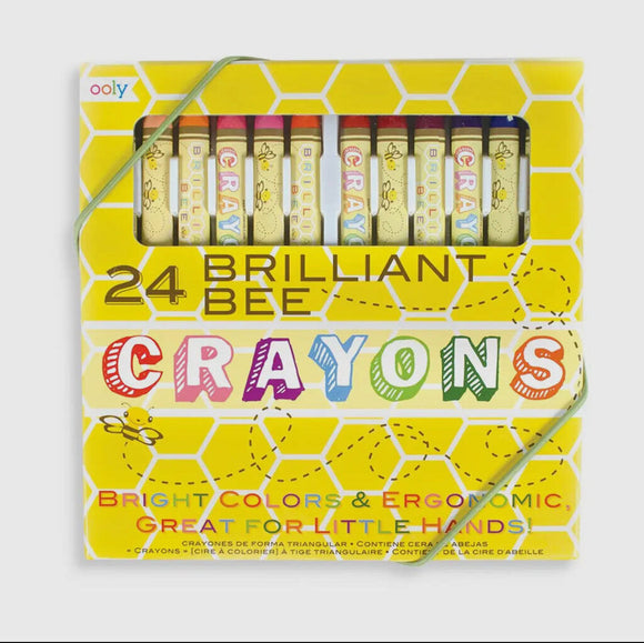 Brilliant Bee Crayons- Set of 24