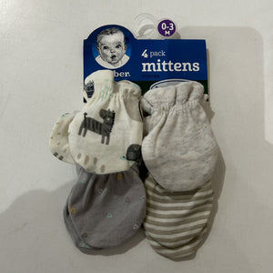 4pk Mitts - NEW