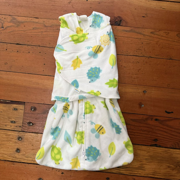 Fleece sleepsack/swaddle - S (3-6M)