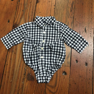 Collared onesie - 3-6M