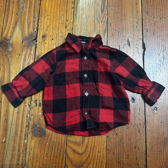 Flannel Shirt - 6-12M