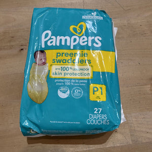 Pampers Preemie Diapers - 27ct