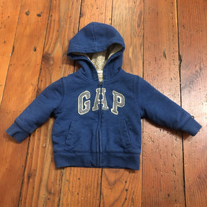 Sherpa Lined Hoodie - 18-24M