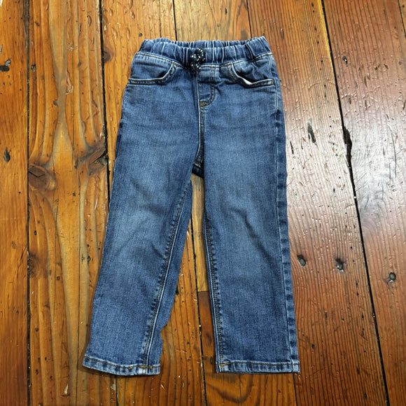 Elastic Waist Jeans - 2T