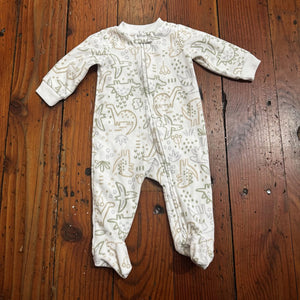 Fleece Pjs- 6M