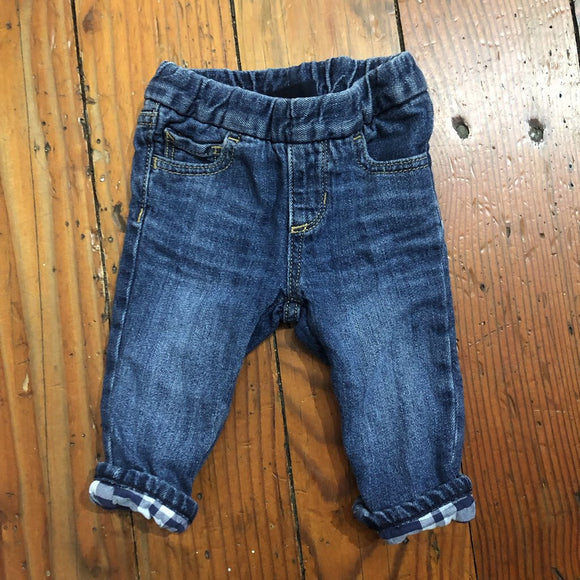 Lined Jeans - 3-6M