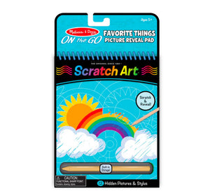 Scratch Art Color Reveal Pad