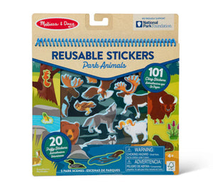 National Parks Reusable Stickers – Park Animals