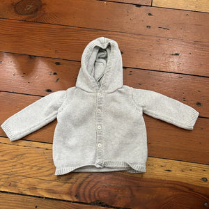 Organic Hooded Sweater -0-3M