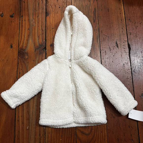 Fuzzy hoodie - 6-9M