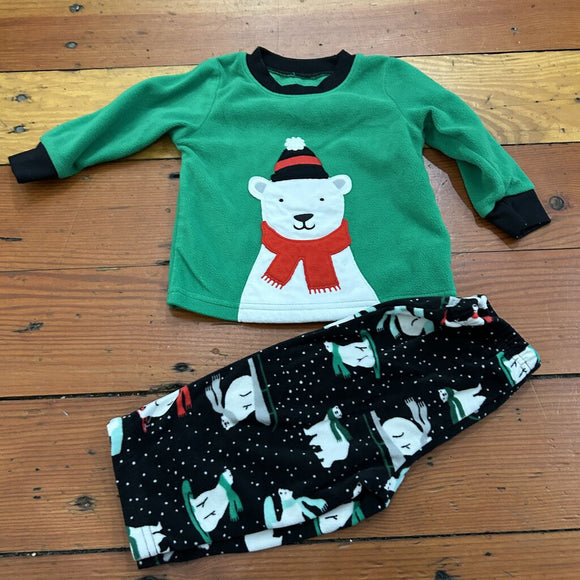 Fleece Pjs - 12M