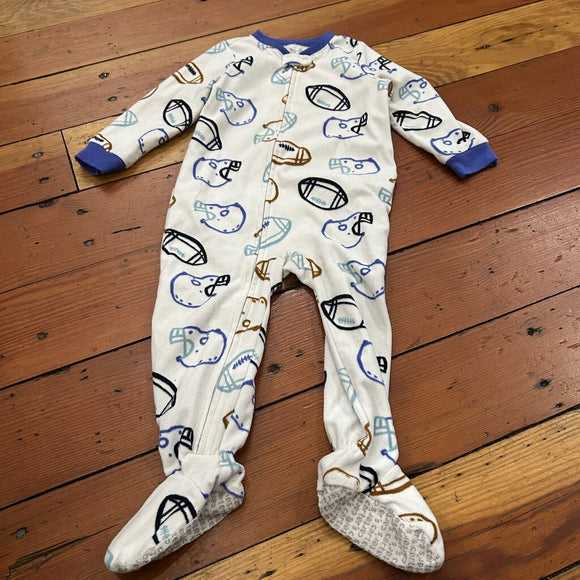 Fleece footed PJs - 2T