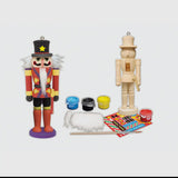 Nutcracker Soldier Ornament Wood Paint Kit