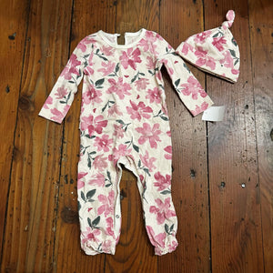 Jumpsuit with Hat - 6-9M