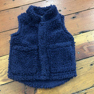 Furry vest - 2T