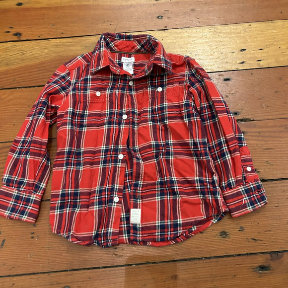 Flannel Shirt - 4T