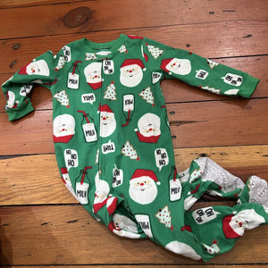 Fleece footed Pjs - 3T