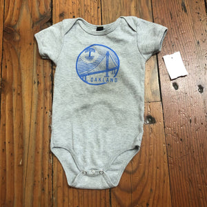 Oakland onesie - 6-12M