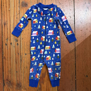 Organic footless PJs - 6-12M