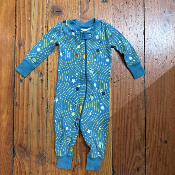 Organic footless PJs - 6-12M