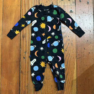 Organic footless PJs - 6-12M