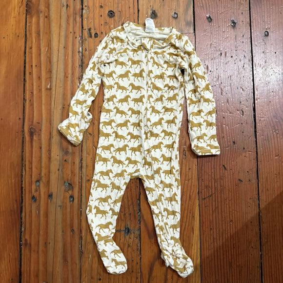 Bamboo footed PJs - 3-6M