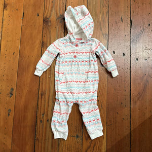 Fleece jumpsuit -12M