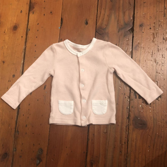 Bamboo/Cotton Cardigan - 3-6M