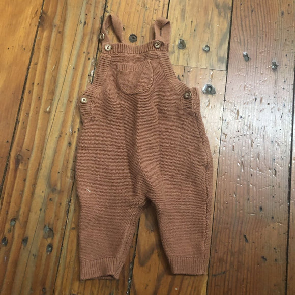 Knit Overalls - 6M