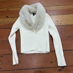 Furry Lined Sweater - -7/8